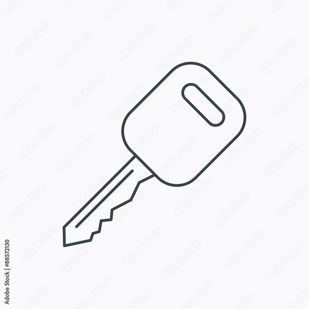 Car key icon. Transportat lock sign. Car key icon. Transportat lock sign.