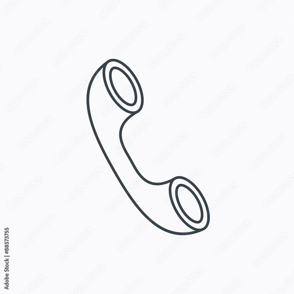 Phone icon. Call sign. Phone icon. Call sign.