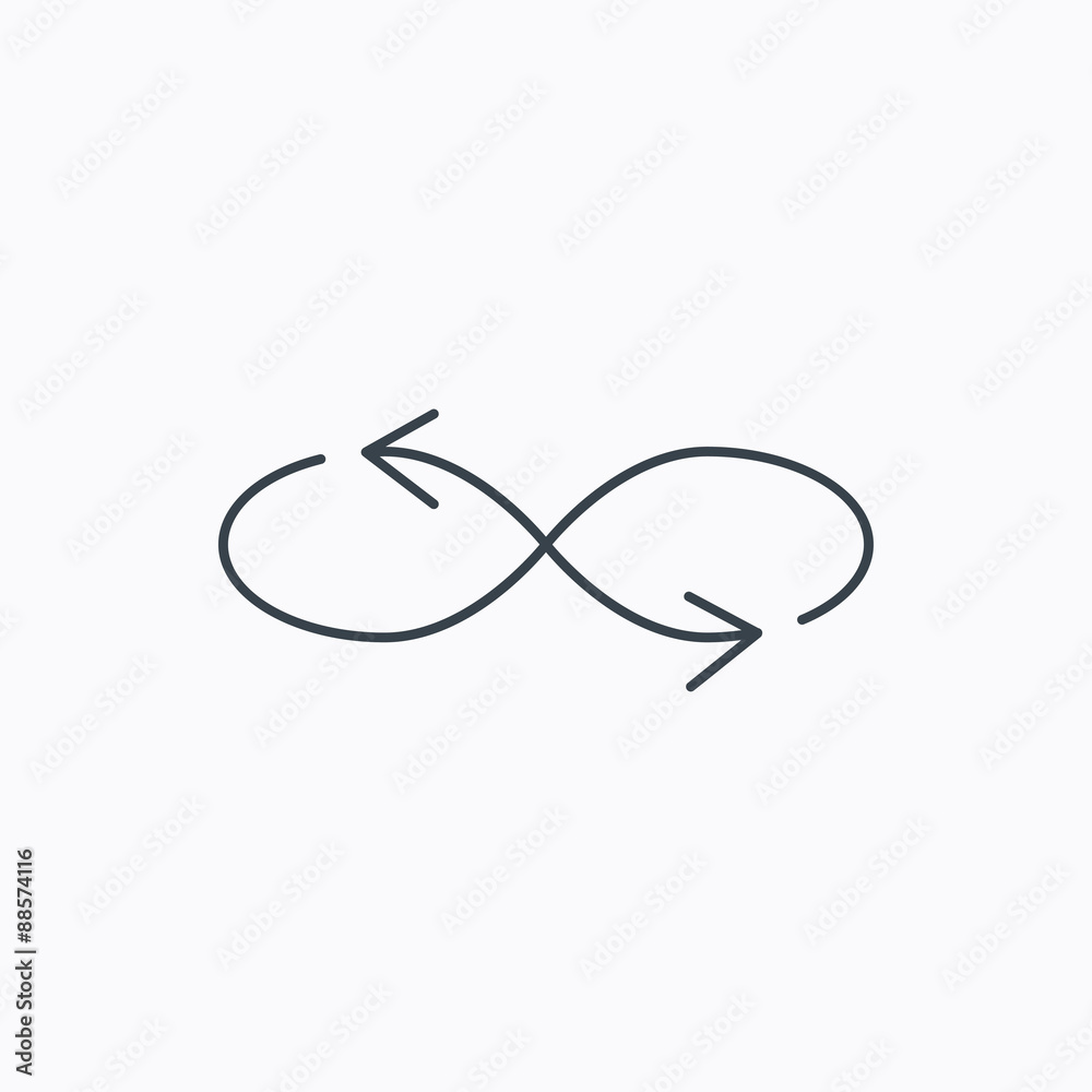 Shuffle icon. Mixed arrows sign. Shuffle icon. Mixed arrows sign.