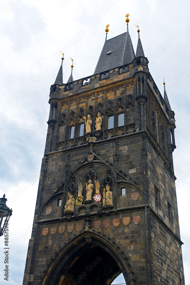 Bridge Tower, Prague, Czech Republic