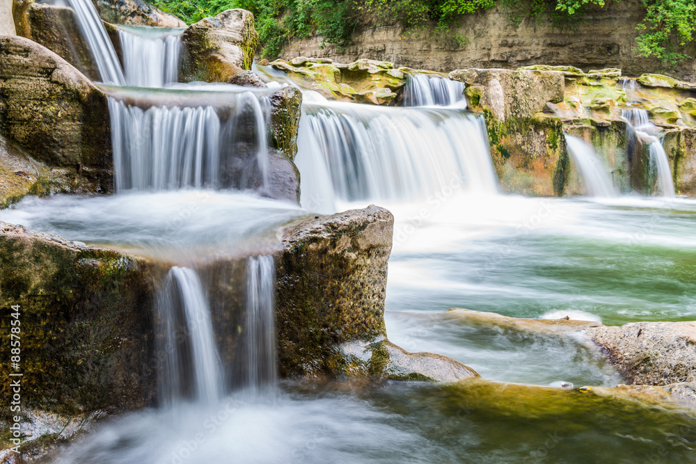 Obraz premium Wasserfall bei Winterthur