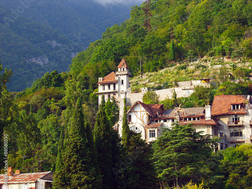 Hotel Seagull is surrounded by green mountains high. This hotel is one of the oldest in the Republic of Abkhazia photo