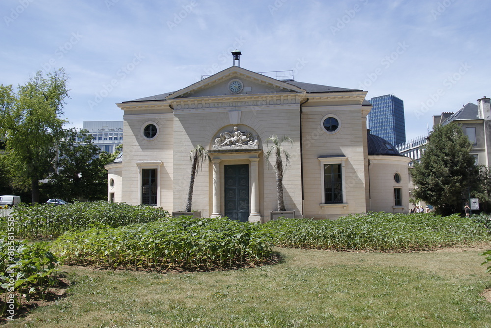 Amphithéâtre du Jardin des plantes à Paris