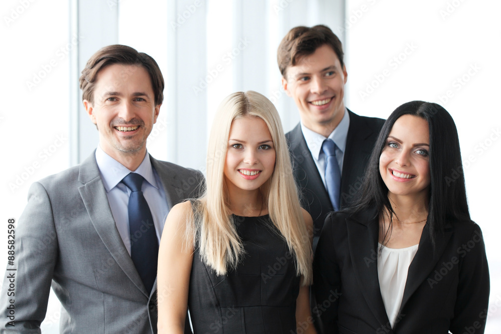Happy business team Happy business team