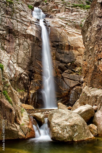 cascade of  Villacidro , Sardinia photo