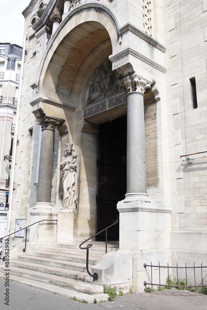Eglise d'Auteuil à Paris