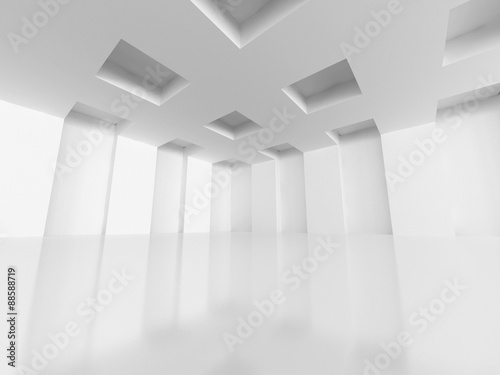 Abstract Architecture Building Interior Design Background