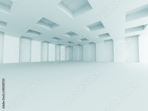 Abstract Architecture Modern Empty Room Interior Background
