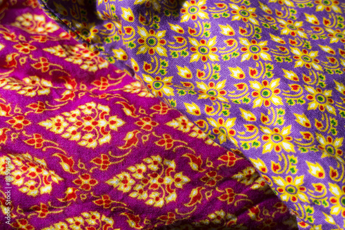 Thai fabric texture, pattern