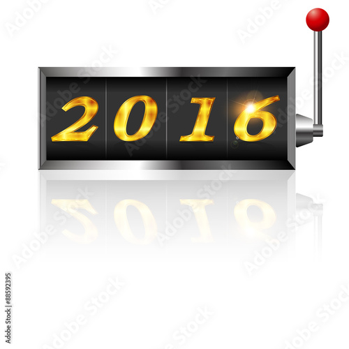 2016　スロット　年賀状