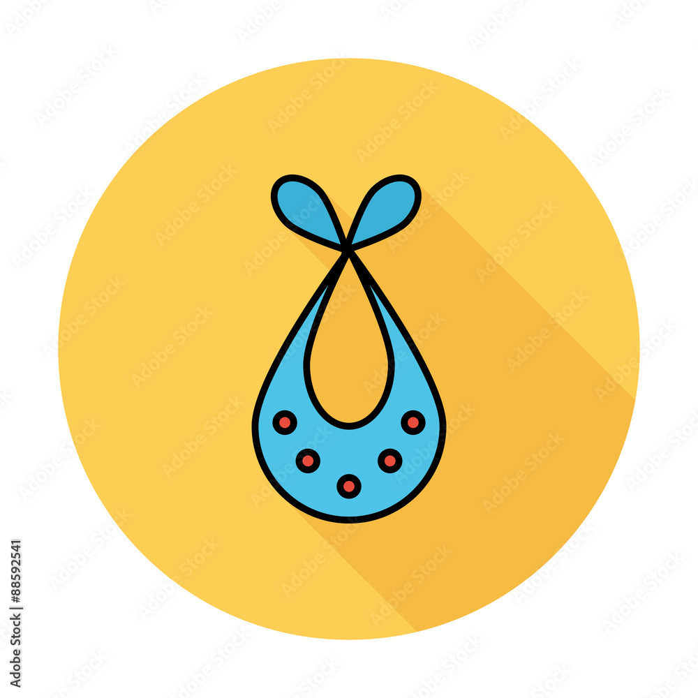 Fototapeta premium Bib icon