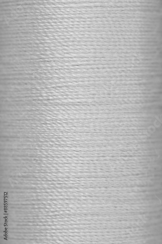 bobbin of white thread