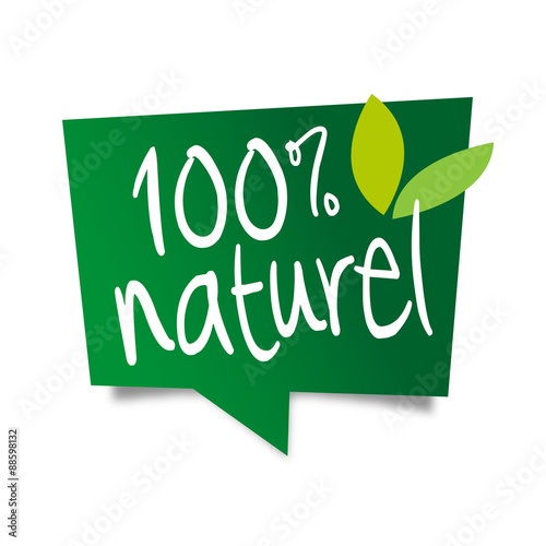 100% naturel / bulle