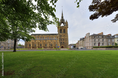 Foto Shot of a Church Tower in Perth Scotland