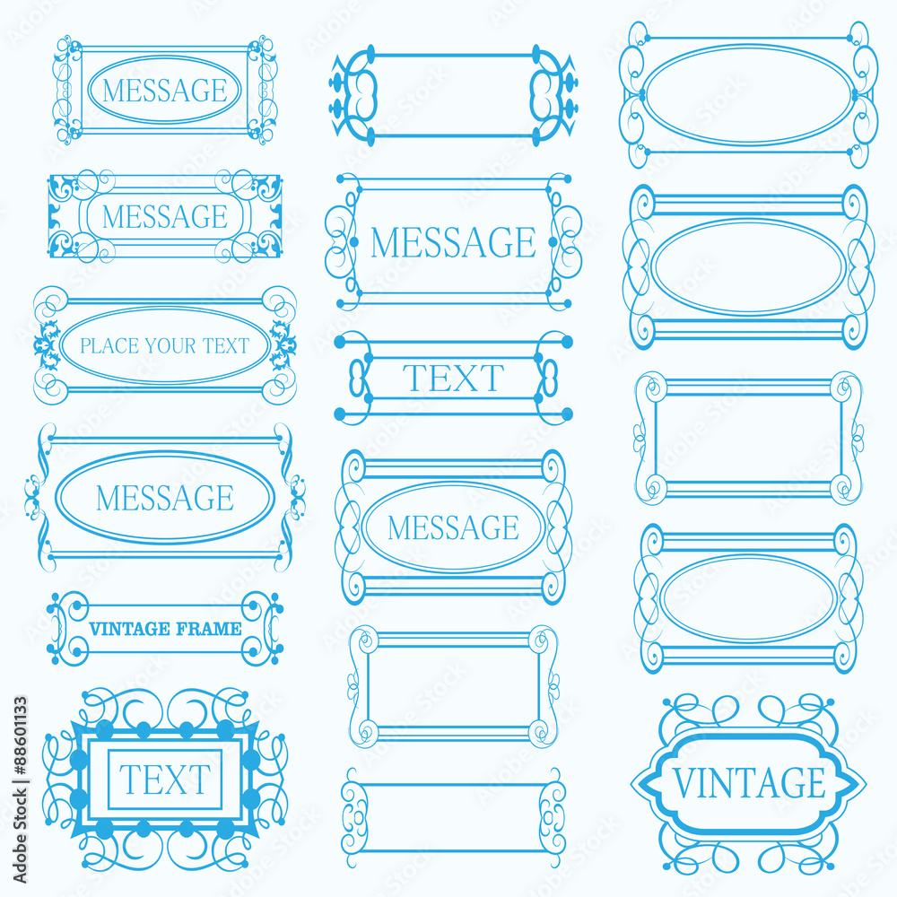 Frame vector, Picture frame