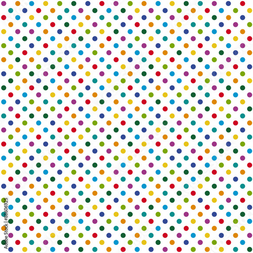 seamless background colored dots