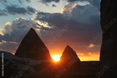 Sunset in Cappadocia