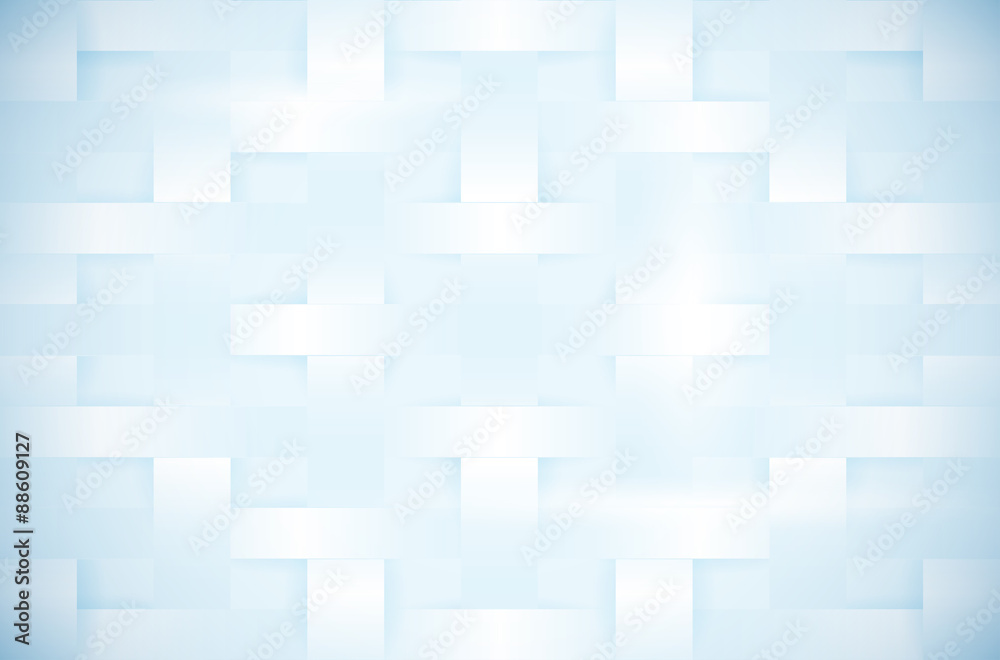 Abstract blue background in tangled paper style
