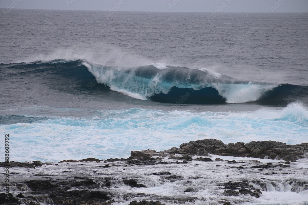 Vague bleue