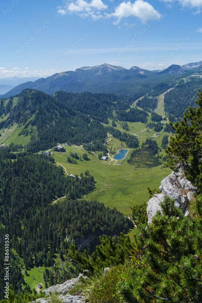 Ausblick Gebirge, Berg Öberöstereich, Stubwiese