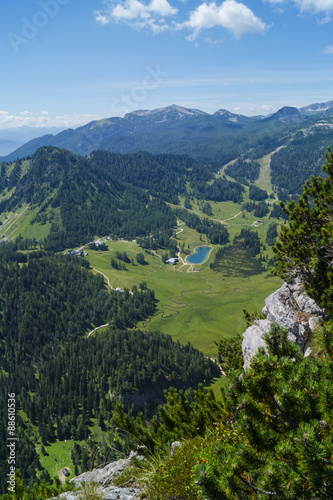 Ausblick Gebirge, Berg Öberöstereich, Stubwiese © Chris I.