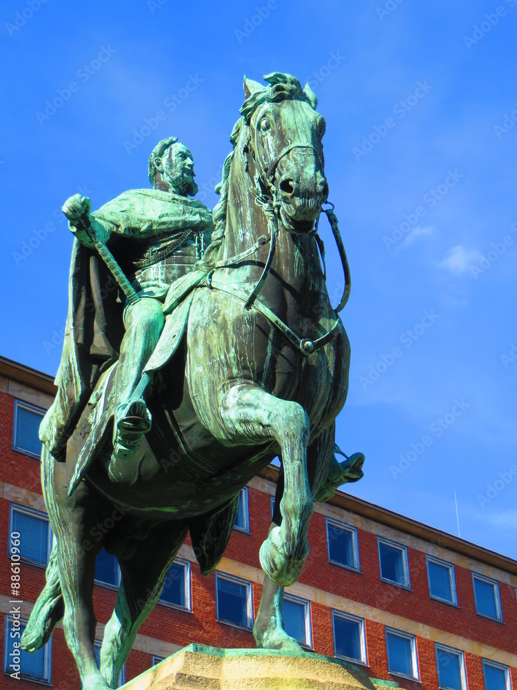 Fototapeta premium Kaiser Denkmal Nürnberg