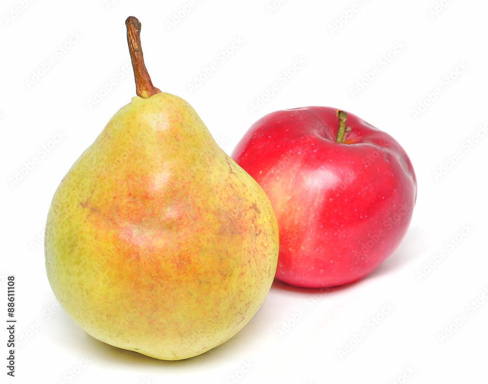 Apple and pear Apple and pear