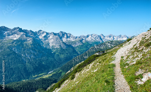 Baumenheimer Weg at Hochvogel Mountain, Austria © XtravaganT
