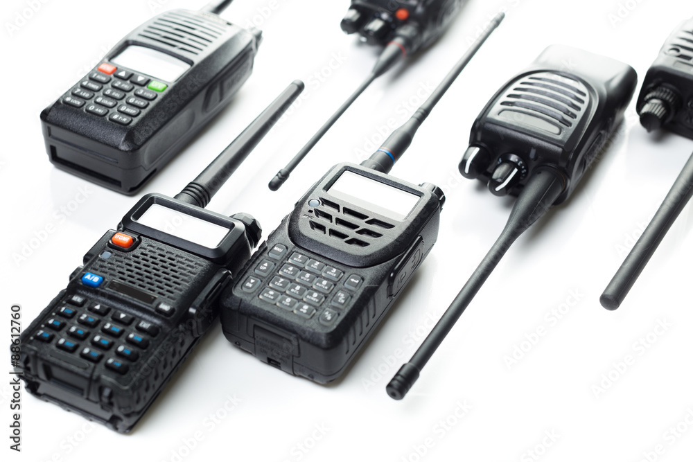 Portable walkie-talkies Portable walkie-talkies