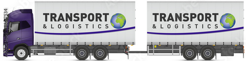 Camion + remorque double v2