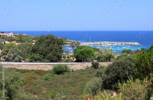 Voie de chemin de fer Calvi-Ile Rouse et marine de San Damiano   Hte-Corse  