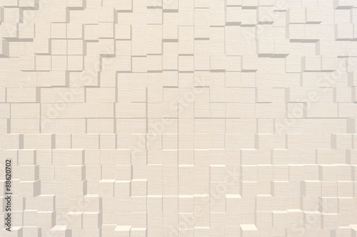 Wallpaper effect 3d block style