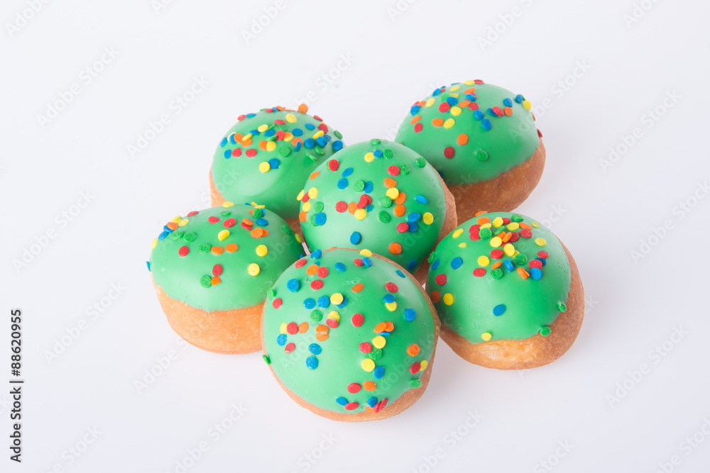 Sweet mini donut on background Sweet mini donut on background