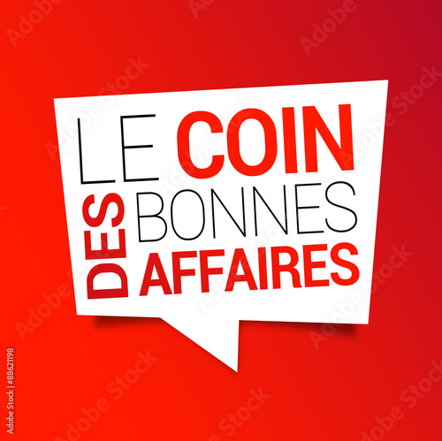 Le coin des bonnes affaires