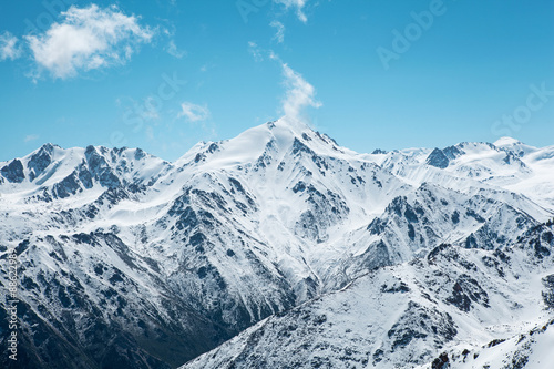 Trans-Ili Alatau mountains. On the way to Big Almaty peak. © Pitcher