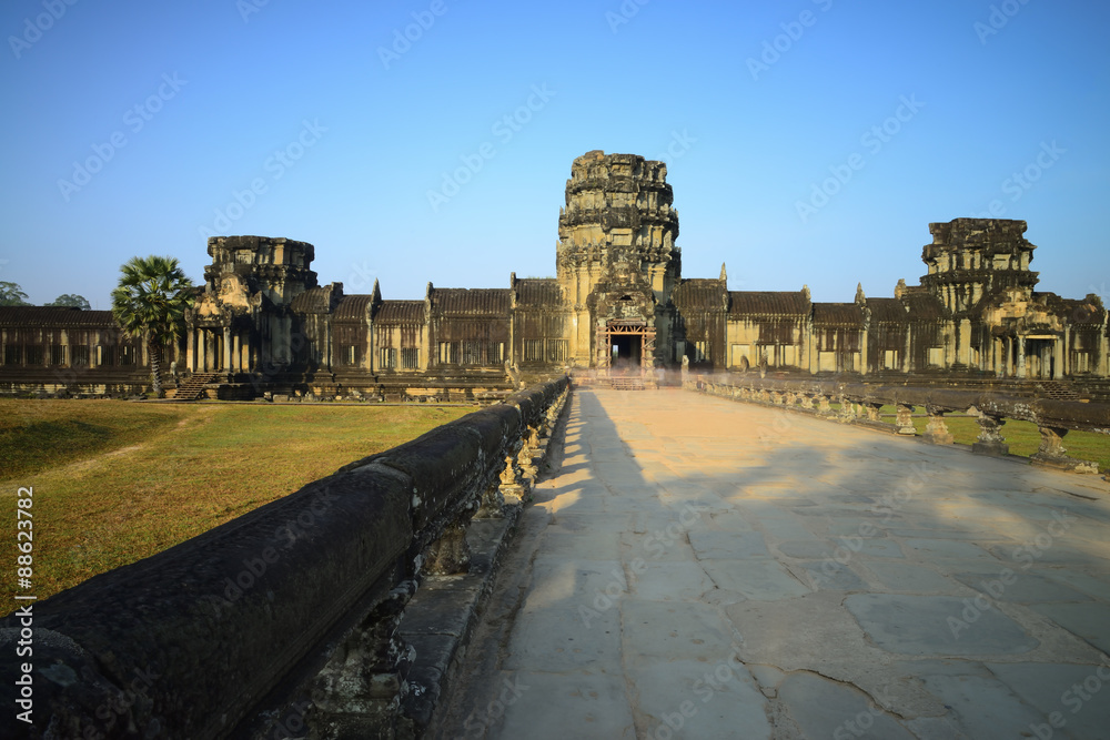 Entrance in Angkor Wat