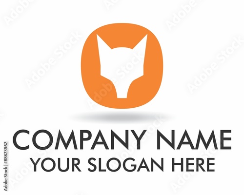 fox head silhouette