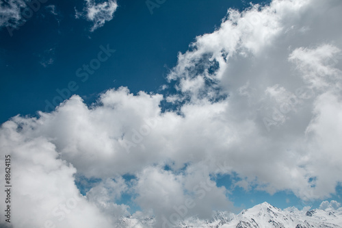 Trans-Ili Alatau mountains. On the way to Big Almaty peak. photo