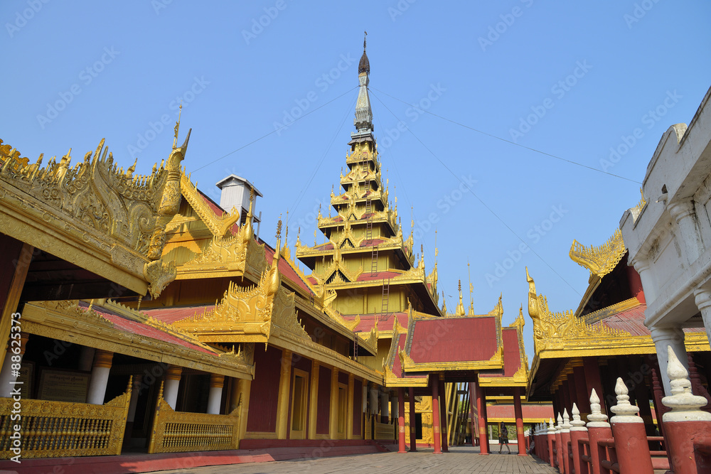 Royal palace, Myanmar