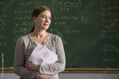 Fotografie Portrait of a proud female teacher