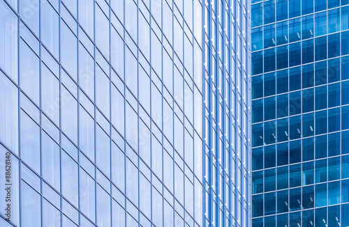 High rise modern building as pattern and background
