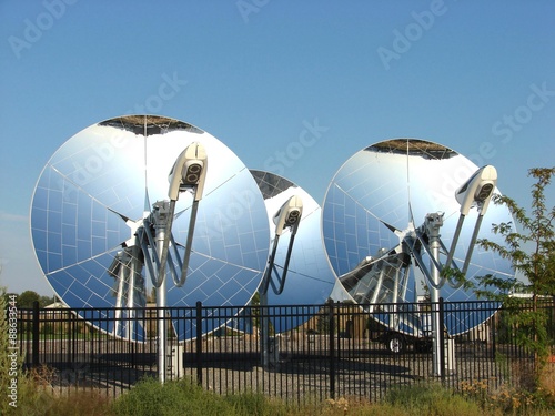 Tablou pe pânză parabolic solar dish