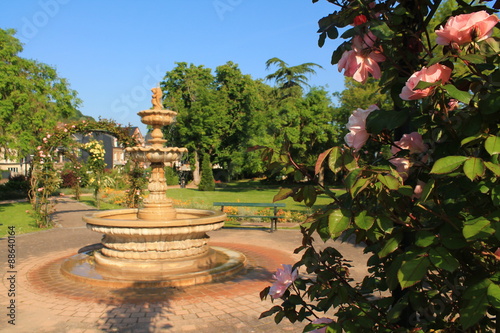 Jardin Public de Honfleur, France