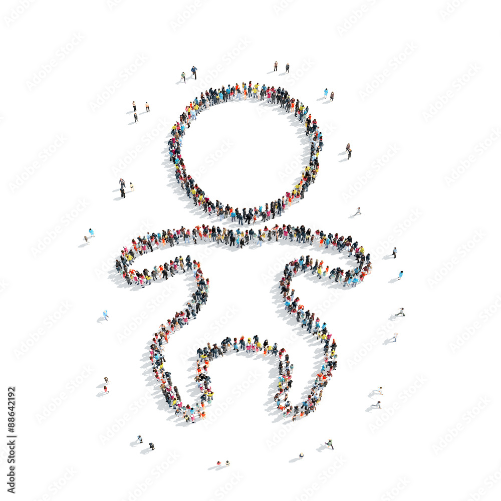 group people shape child group people shape child