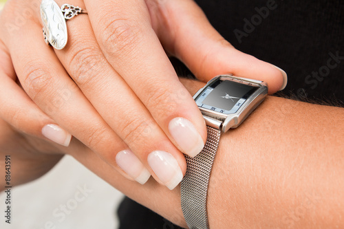 beautiful sexy, businesswoman in suit .Telefon, business ,negotiations 