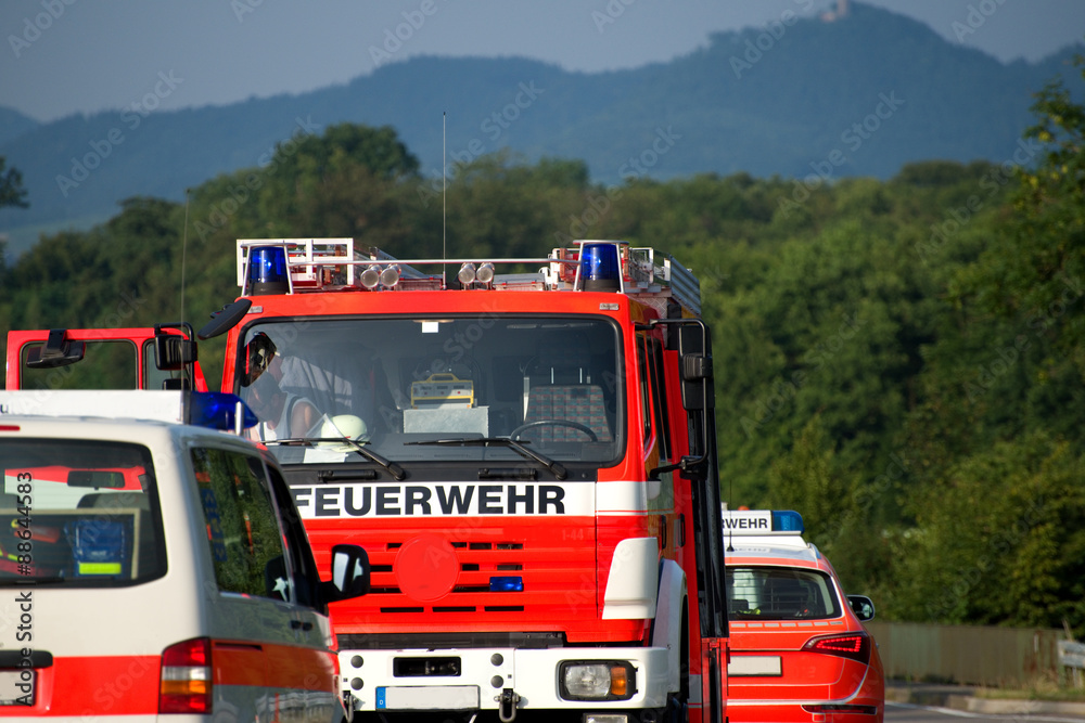Obraz premium Feuerwehr