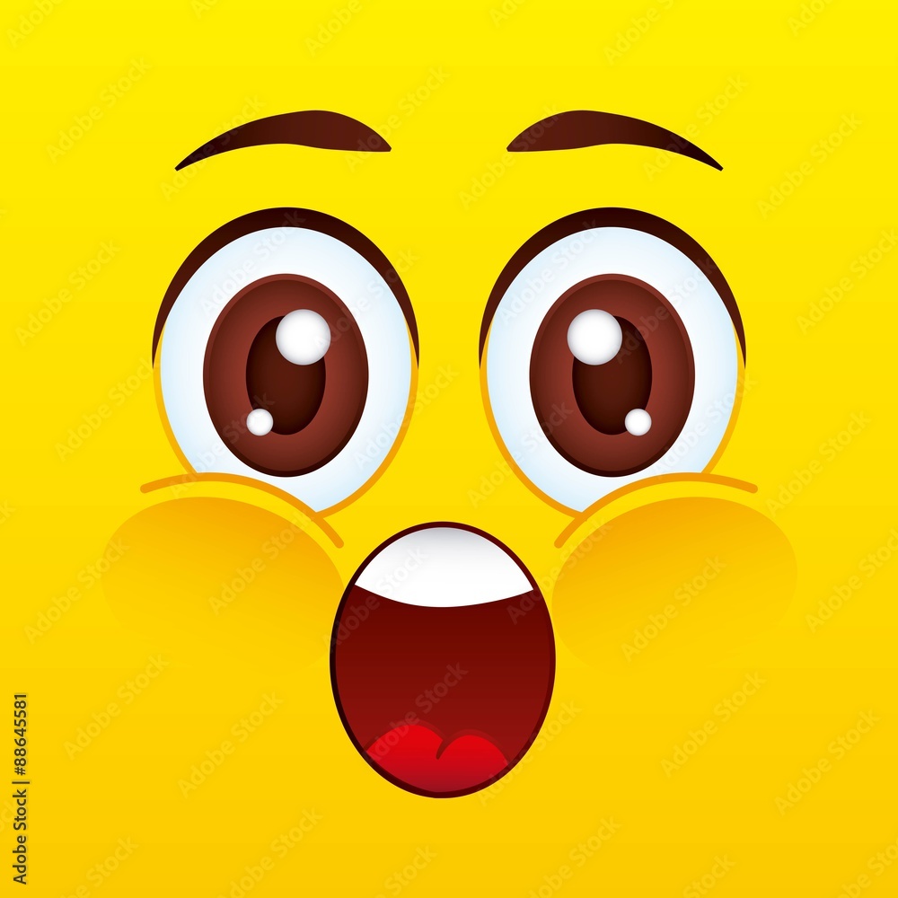 Fototapeta premium emoticon icon