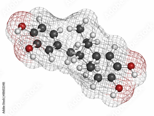 Masoprocol skin cancer (actinic keratosis) drug molecule.  photo