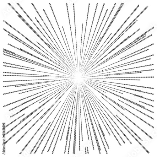 illustration vector abstract speed motion black dot lines  star