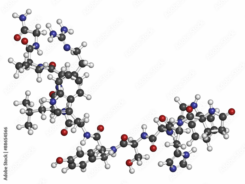 Triptorelin gonadotropin releasing hormone agonist drug molecule Triptorelin gonadotropin releasing hormone agonist drug molecule